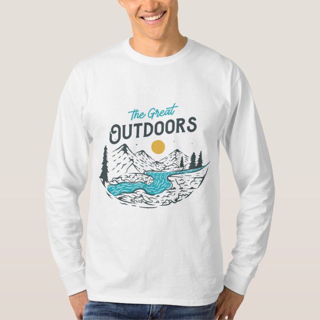 Camiseta O Excelente no exterior 2 (Frente)