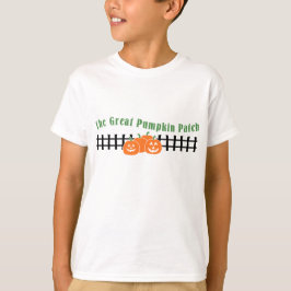 Camiseta O Excelente Pumpkin Patch Halloween Personalizado