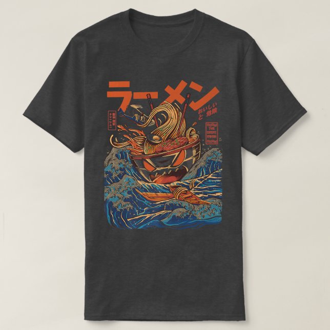 Camiseta O Excelente Ramen Off Kanagawaa2888 (Frente do Design)