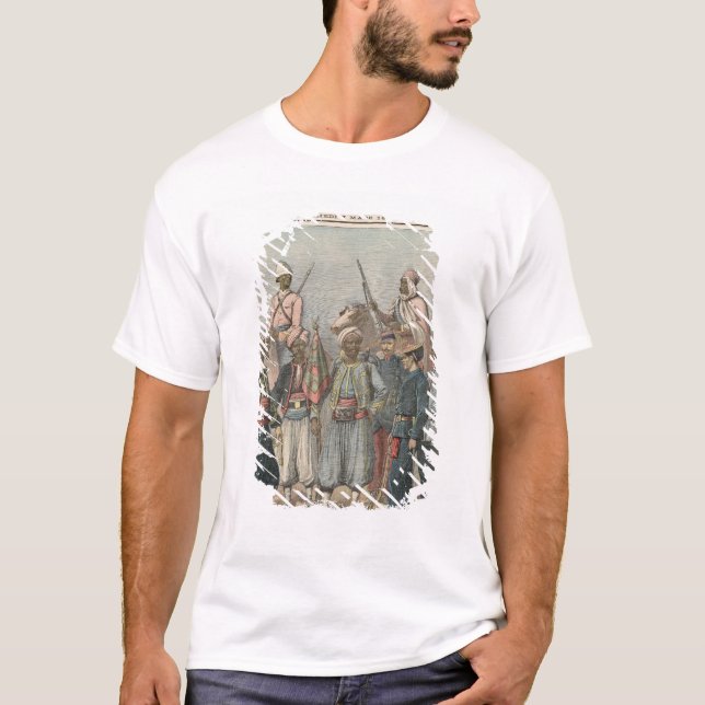 Camiseta O exército colonial (Frente)
