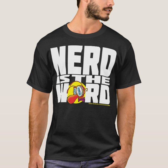 Camiseta O exército de Charmy - nerd é a palavra - no. 2 (Frente)