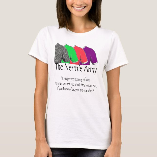 Camiseta O exército de Nermie (Frente)