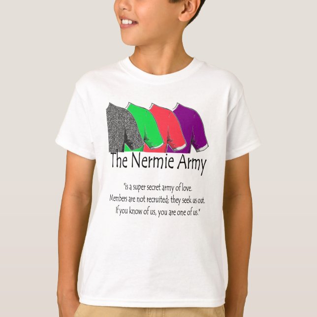 Camiseta O exército de Nermie (Frente)