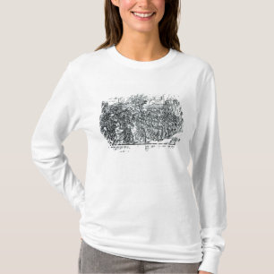 Camiseta O exército inglês que marcha com senhor Henry