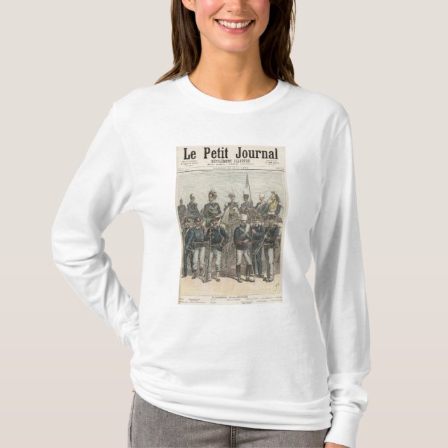 Camiseta O exército italiano (Frente)