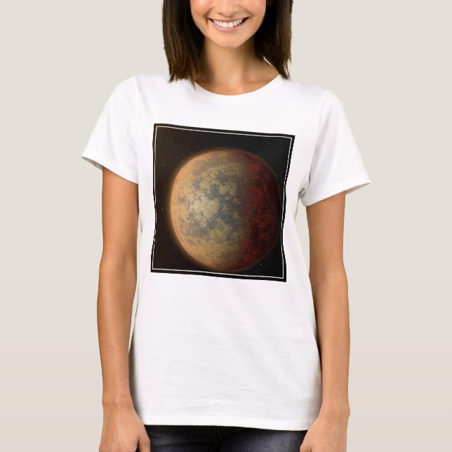 Camiseta O Exoplaneta Quente Rocky Hd 219134 B. (Frente)