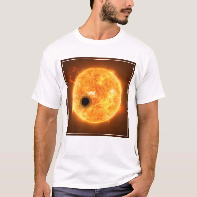 Camiseta O Exoplaneta Wasp-107b É Um Gigante De Gás (Frente)
