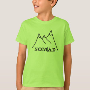 Camiseta O explorador do nómada caçoa o T