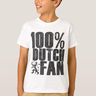 Camiseta O fã holandês de 100% caçoa o t-shirt