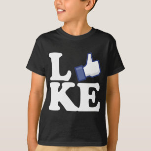 Camiseta o facebook gosta da obscuridade