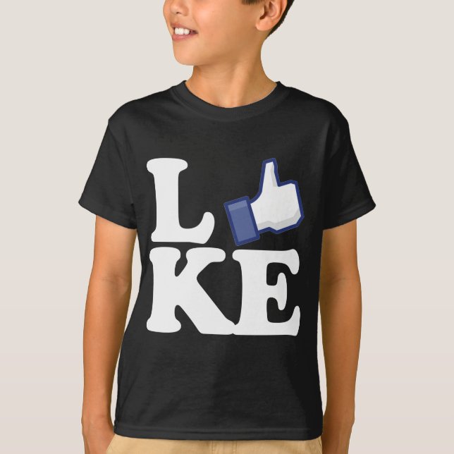 Camiseta o facebook gosta da obscuridade (Frente)