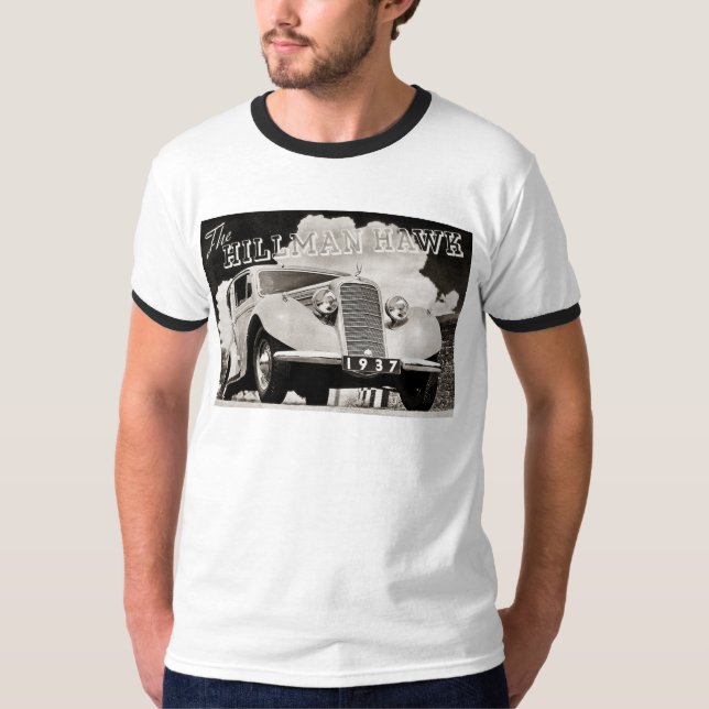 Camiseta O falcão 1937 de Hillman (Frente)