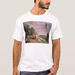 Camiseta O falcão e a galinha