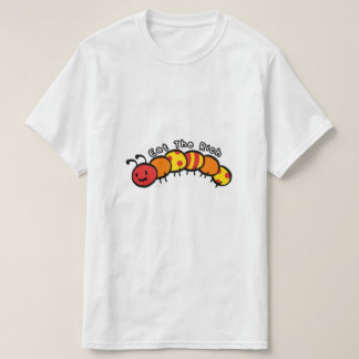 Camiseta o faminto crescimento da lagarta