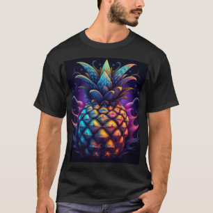 Camiseta O Famoso Abacaxi de Mandelbrot