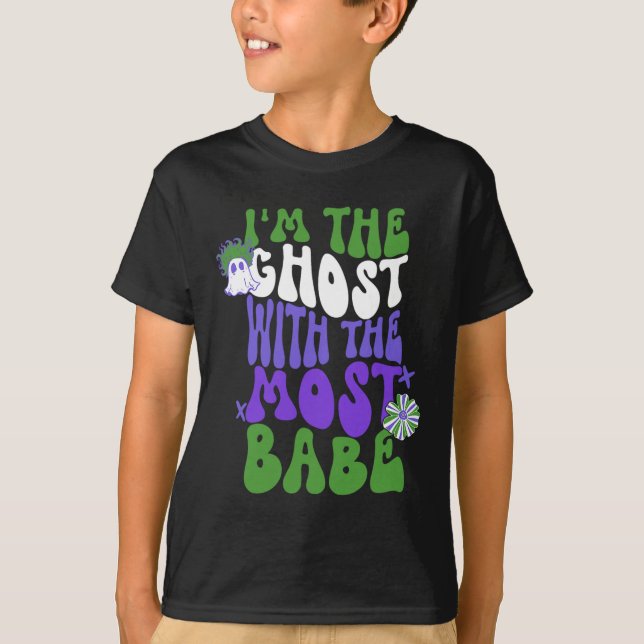 Camiseta O Fantasma Com A Maioria Dos Bebês (Frente)