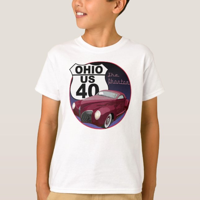 Camiseta O Fantasma da Rota 40 - Ohio (Frente)