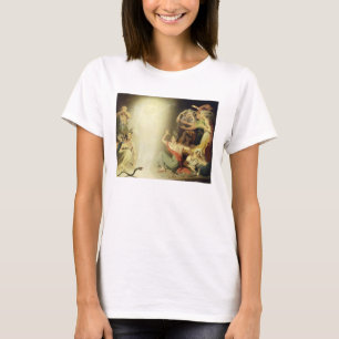 Camiseta O fantasma de Clytemnestra que desperta as fúria,