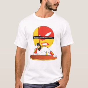 Camiseta O Fantasma Espacial Não Vai Salvar O Mundo