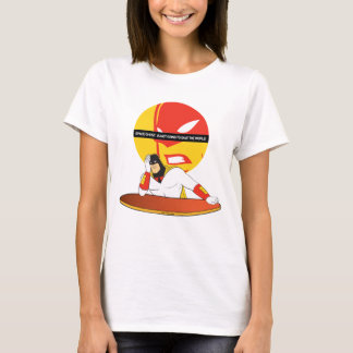 Camiseta O Fantasma Espacial Não Vai Salvar O Mundo