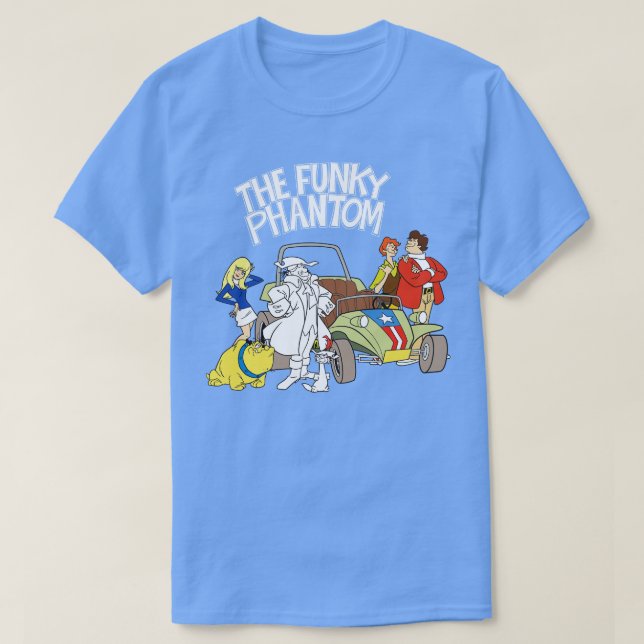 Camiseta O Fantasma Funky (Frente do Design)