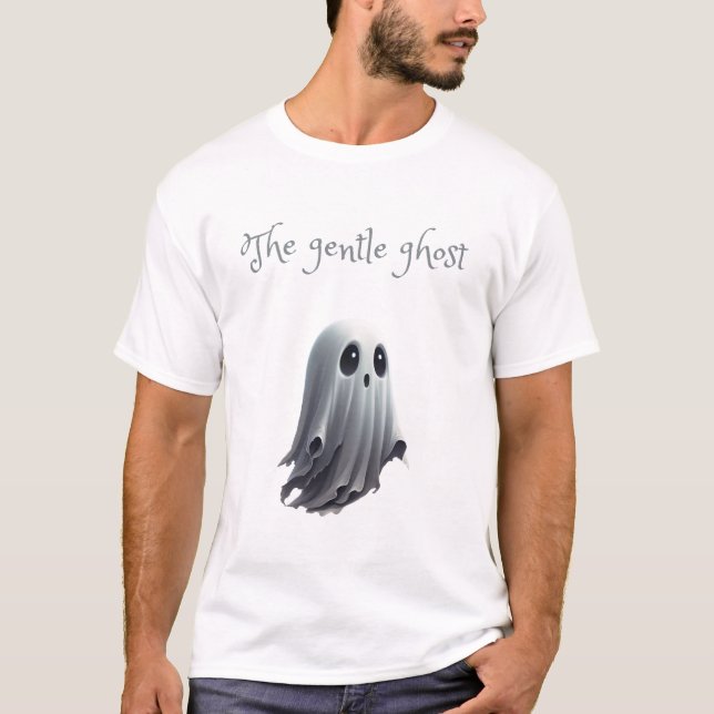Camiseta O fantasma gentil (Frente)