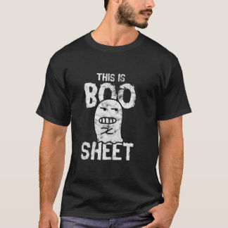 Camiseta O fantasma isto é folha da vaia