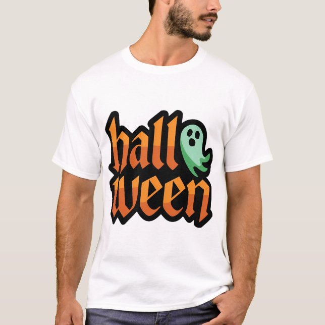 Camiseta O Fantasma Verde | Cultura de Halloween (Frente)