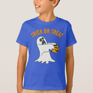 Camiseta O Fantasminha Mais Fofo de Dia das Bruxas