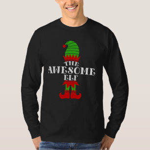 Camiseta O Fantástico Elfo Natal Correspondência Família Co