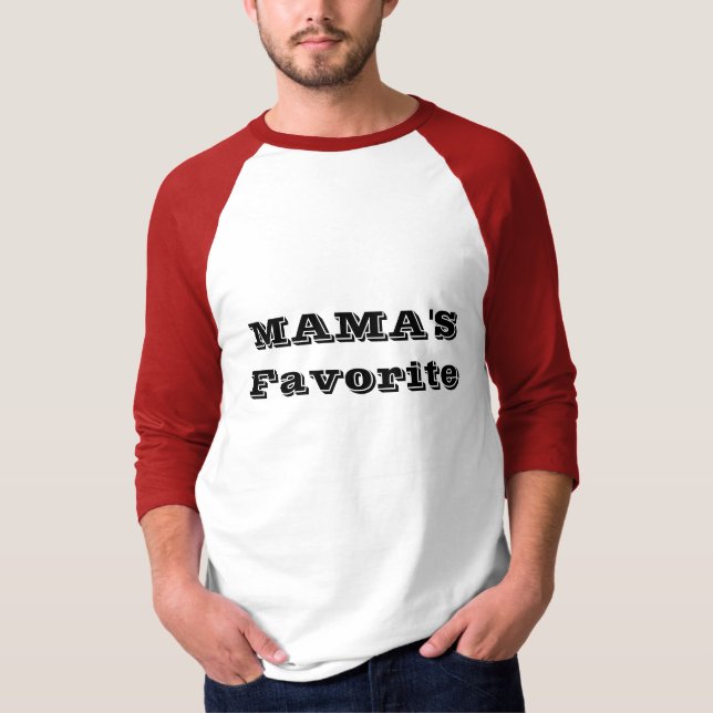 Camiseta O favorito do MAMA (Frente)