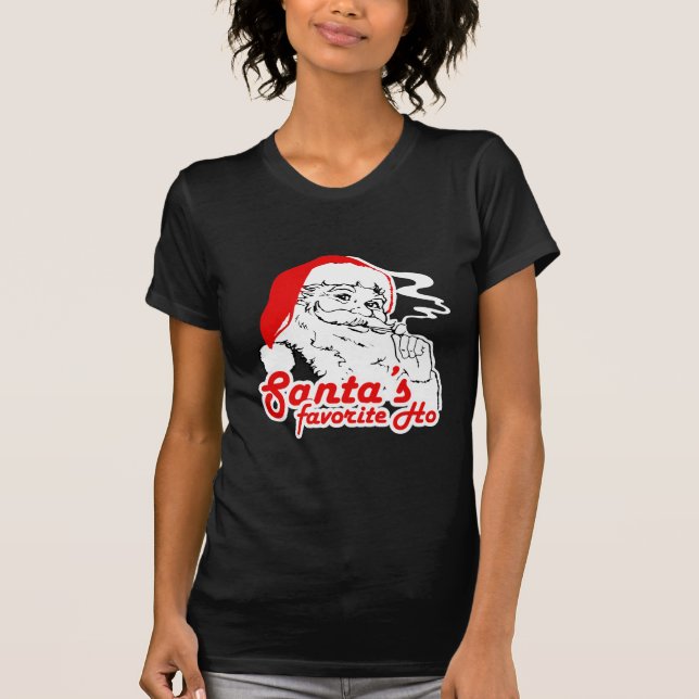 CAMISETA O FAVORITO DO PAPAI NOEL HO (Frente)