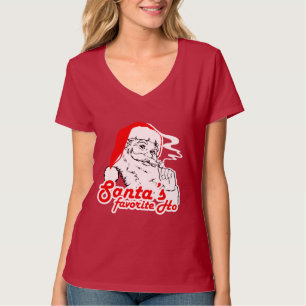 CAMISETA O FAVORITO HO - .PNG DO PAPAI NOEL