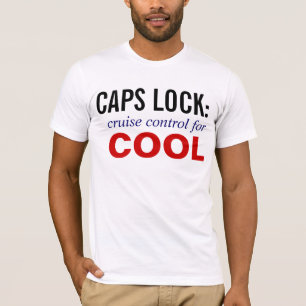 CAMISETA O FECHAMENTO DE BONÉS É CRUISE CONTROL PARA LEGA