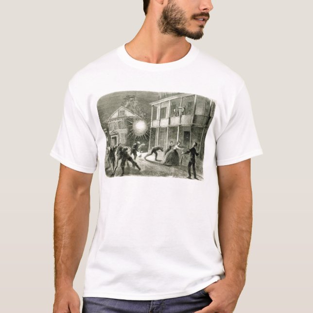 Camiseta O Federals que descasca a cidade de Charleston (Frente)
