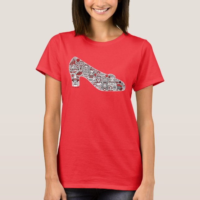 Camiseta O Feiticeiro da Arte de Oz Doodle (Frente)