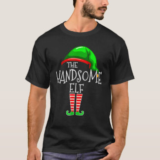 Camiseta O Feliz Elf Matching Family Group Natal H