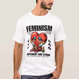 Camiseta O feminismo me ensinou a ser independente