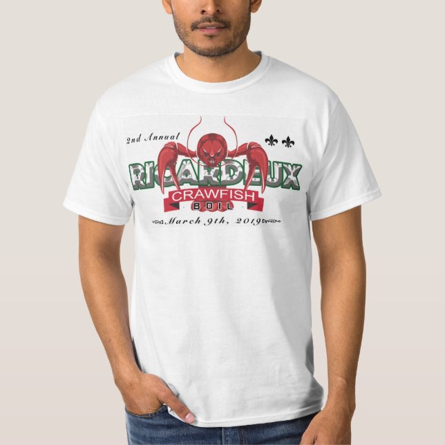 Camiseta ò Fervura anual dos lagostins de Ricardeux (Frente)