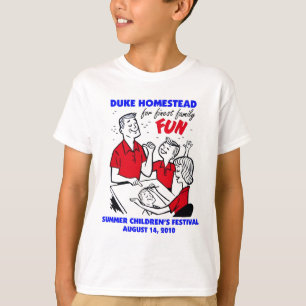 Camiseta O festival 2010 das crianças do verão