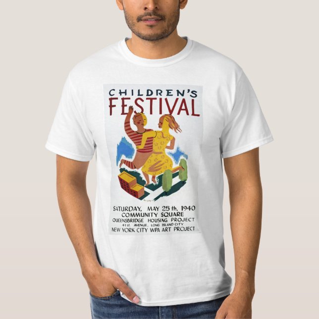 Camiseta O festival das crianças (Frente)