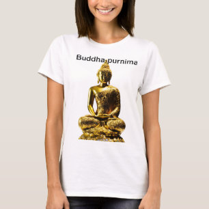 Camiseta O festival especial de Buda Purnima para a paz int