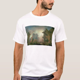 Camiseta O Fete na Santo-Nuvem (óleo em canvas) (para o