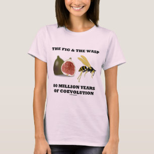 Camiseta O Fig E O Wasp 80 Milhões De Anos De Coevolução