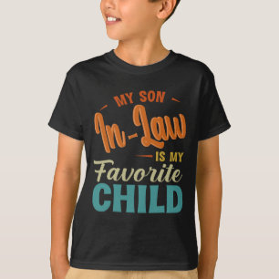 Camiseta O Filho De Direito É Minha Mãe Favorita De Diversã