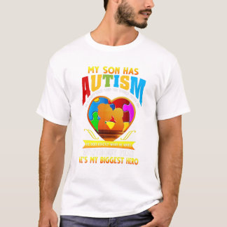 Camiseta O Filho Tem Autismo Ele Não