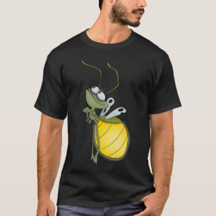 Camiseta O Firefly Ray Firefly Princesa E O Sapo Engraçado