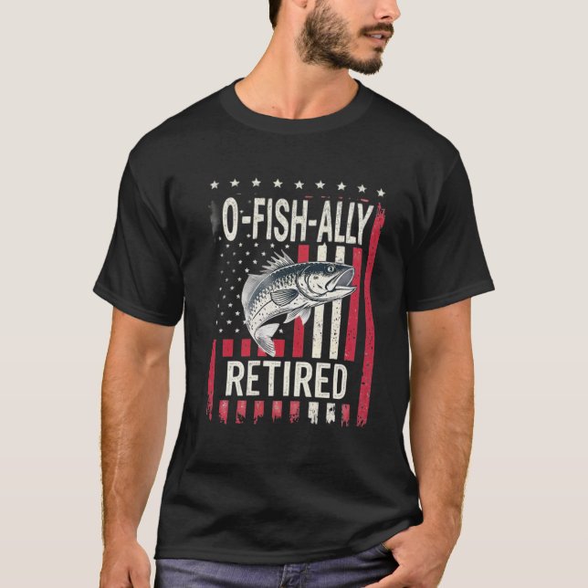 Camiseta O-Fish-Ally Aposentado, T-Shirt De Reforma Da Pesc (Frente)