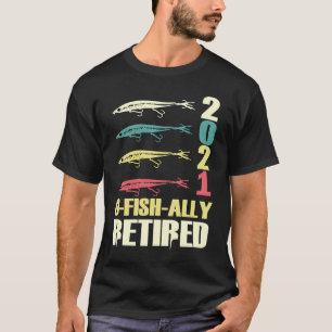 Camiseta O Fish Ally Reformado 2021 Vintage Fish Retiremen