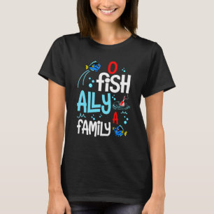 Camiseta O Fish Ally Um Dia de Adoção Familiar Homens Mulhe